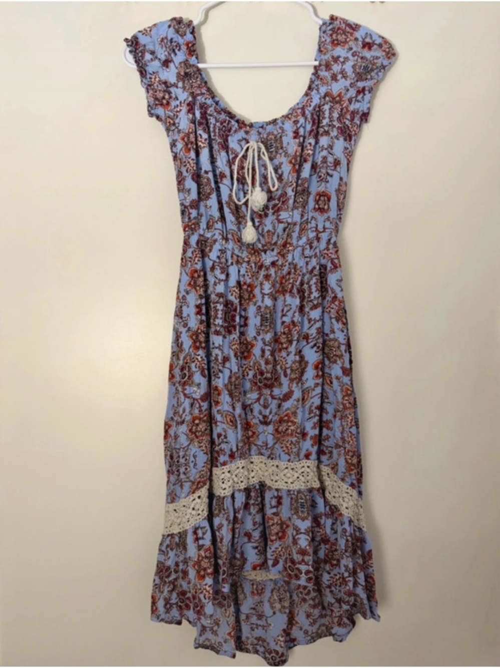 ‼️EUC: American Rag Boho Off The Shoulder Dress - S